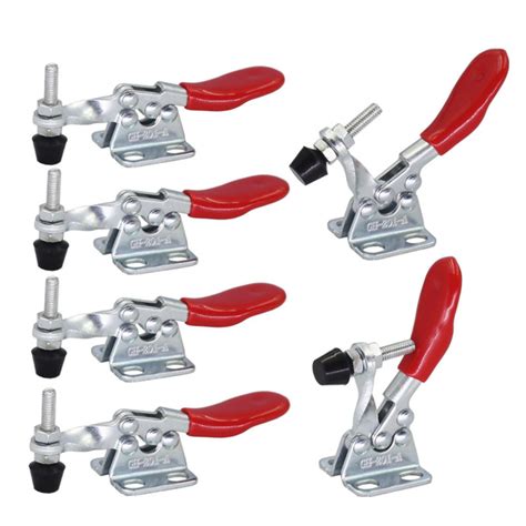6 шт GH-201-A Горизонтальный шарнирный зажим Quick Release T Set ...