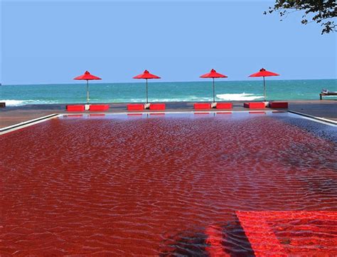 Pool Style The Wackiest Red Hotel Swimming Pool In The World Pool