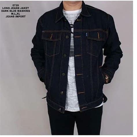 Jual Jaket Pria Distro Snowblack Premium Wangkers Jaket Lepis Levis