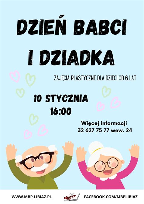 Dzień babci i dziadka Miejska Biblioteka Publiczna w Libiążu