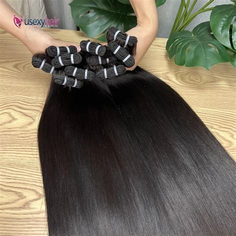 One Donor Human Raw Virgin Hair Best Quality Bundles Free Sample