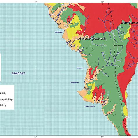 Landslide Hazard Map From Mgb Open Source Image From Mgb Geoportal