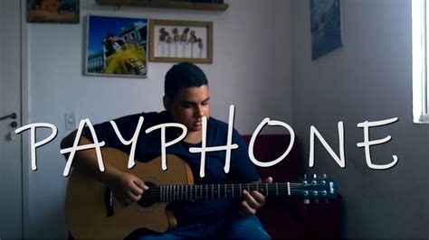 Payphone Maroon 5 Fingerstyle Guitar Cover Youtube