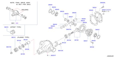 Nissan Frontier Differential Carrier Bearing Shim 38453 N3103 Kline