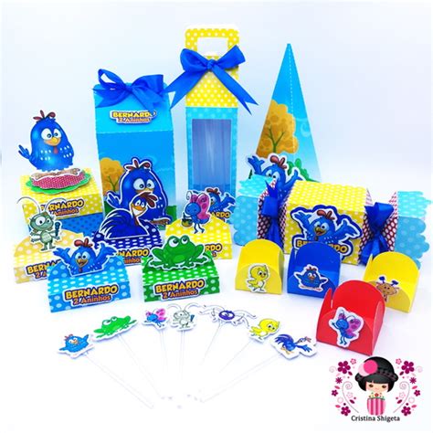 Kit Festa Personalizado Galinha Pintadinha Elo7