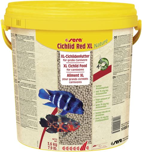 Sera Cichlid Red XL Nature 1 Liter 3800 Ml 10 000 Ml