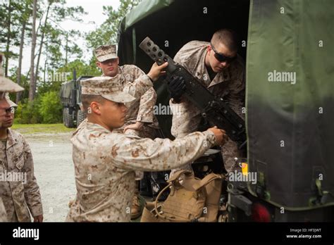 Us Marine Corps Sgt Andrew Anderson A Telephone Computer Technician