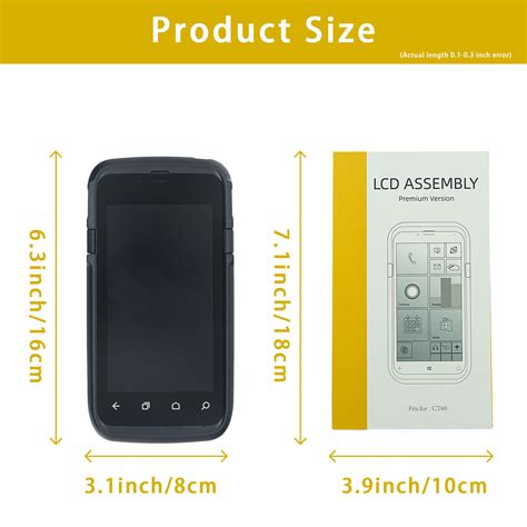 For Honeywell Dolphin Ct Computer Lcd Touch Digitizer Screen Front