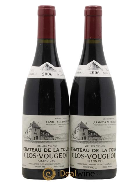 Buy Clos de Vougeot Grand Cru Vieilles Vignes Château de La Tour no