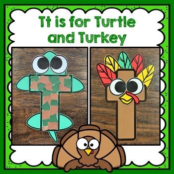 Letter Tt Crafts by KinderBeez | TPT