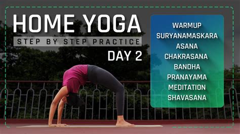 Day 2 Of 4 Days Home Yoga Routine For Beginners Follow Along Yoga