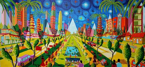 Suzhou City Naive Paintings By Israeli Painter Artist Statement About