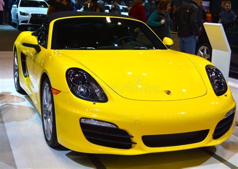 Porsche At The Chicago Auto Show Editorial Stock Image Image Of