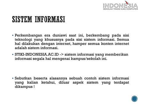 Contoh Sistem Informasi Manajemen Di Kampus Berbagai Contoh