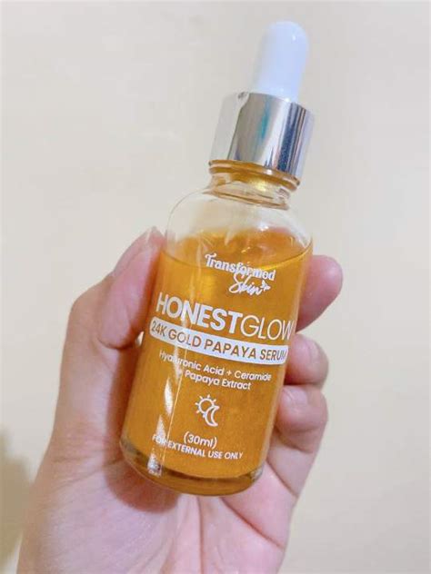 Honest Glow 24k Gold Papaya Serum Lazada Ph