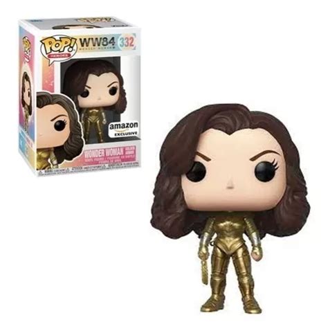 Funko Pop Exclusivo Amazon Wonder Woman Armadura Dorada Cuotas Sin