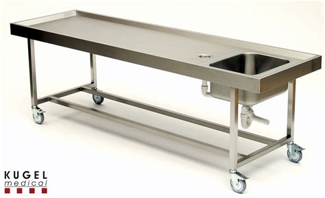 Autopsy Table Non-Vented With Leg Frame CE500, 46% OFF