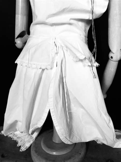 Antique French Victorian Lingerie Set Gem