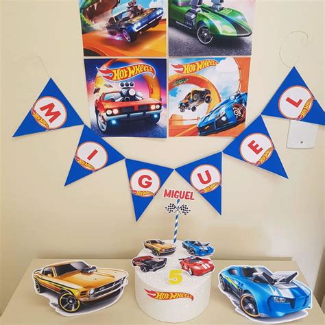 Kit Festa Hot Wheels Loja LuzStore Elo7 Produtos Especiais