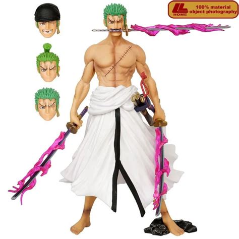 Anime One Piece Roronoa Zoro Wano Samurai Pvc Statue Figure Toy Gift