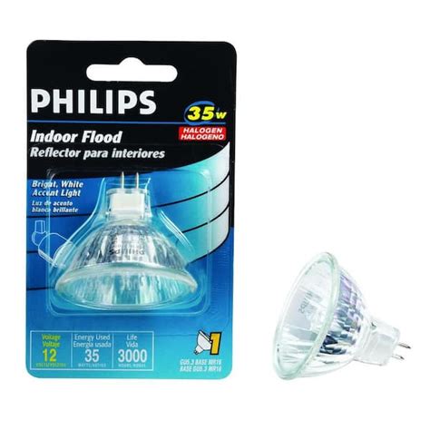 Philips Watt Mr Halogen Flood Light Bulb The Home Depot