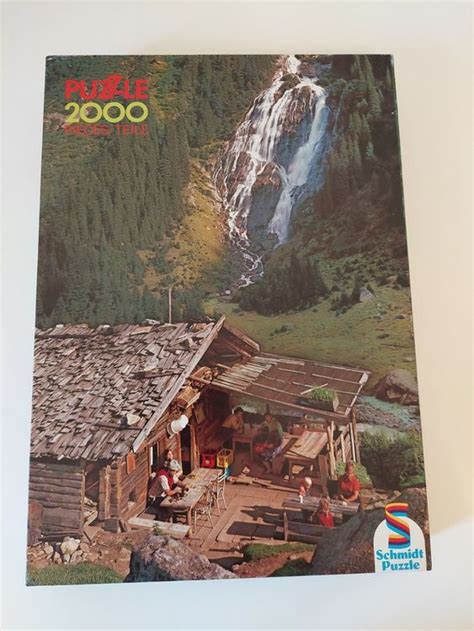 Puzzle Von Schmidt Teile Motiv Wasserfall Stubaital Kaufen Auf