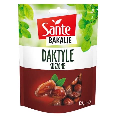 Daktyle Suszone 125g Sante Sklep EMPIK