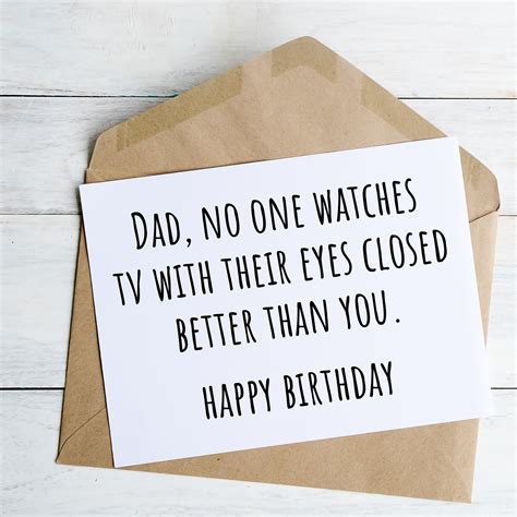 Funny Dad Birthday Card Getting Old Happy Birthday Dad Stepdad Gift for ...