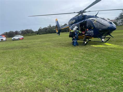 Narrabeen Careflight Helicopter Called After Motorcyclist Left In