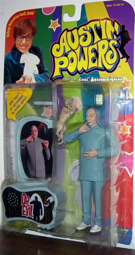 Dr Evil Action Figure Austin Powers McFarlane Toys