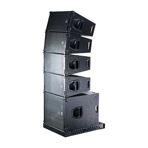 Flying Racket Array Line Speaker Pa System Passive Dual 10 Inches