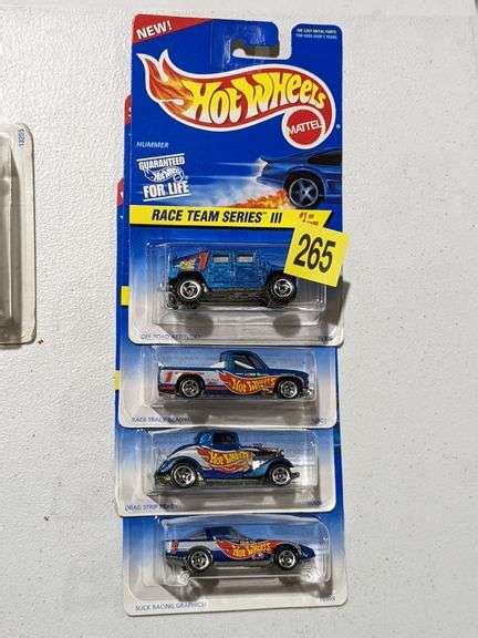 1996 Hot Wheels Race Team Series III Set Of 4 South Auction