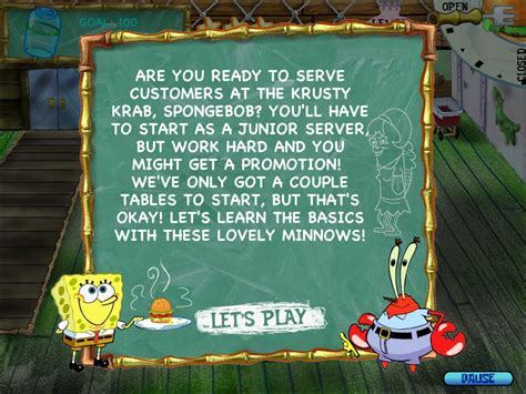 Screenshot of SpongeBob SquarePants: Diner Dash (Windows, 2006) - MobyGames