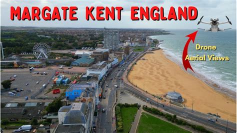 Margate Kent Beach Uk 4k Stunning Drone Views Youtube