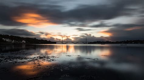 Coucher Sur L Elorn Christian Le Gac Flickr