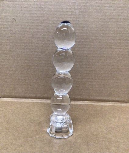 7 Super Glass Dildo Massager G Spot Clitoral Anal Masturbation Sex Toys Women EBay