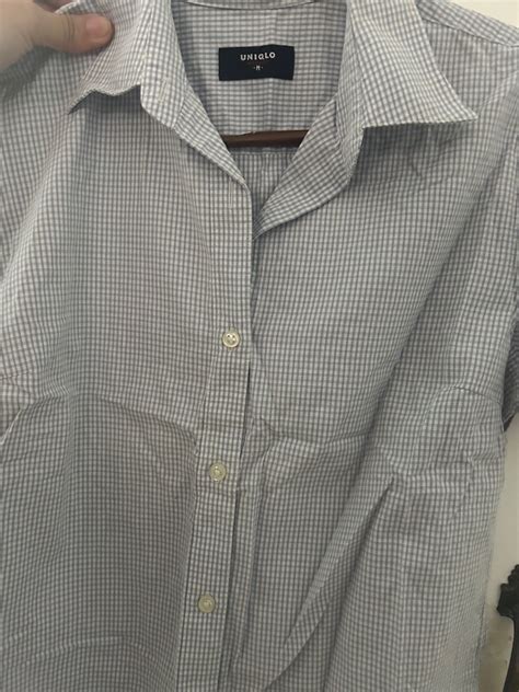 Uniqlo Checkered Polo On Carousell