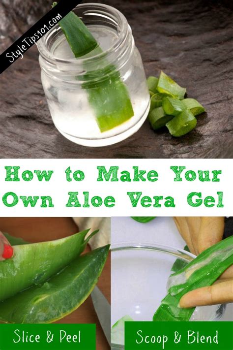 How To Make Aloe Vera Gel Diy Aloe Vera Gel Aloe Vera Gel Aloe Vera