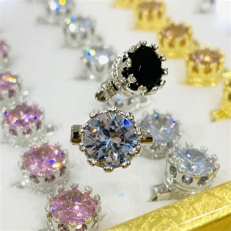 Korean Premium Brooch Batu Zircon Mm Kerongsang Dagu Pin Tudung Hijab