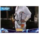Hot Toys Back To The Future Movie Masterpiece Action Figure Doc Brown Deluxe Version Cm