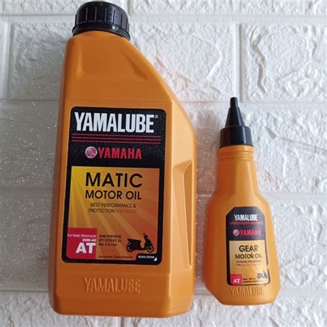 Jual PAKET OLI YAMALUBE MATIC 800 ML DAN OLI GEAR YAMALUBE 100 ML