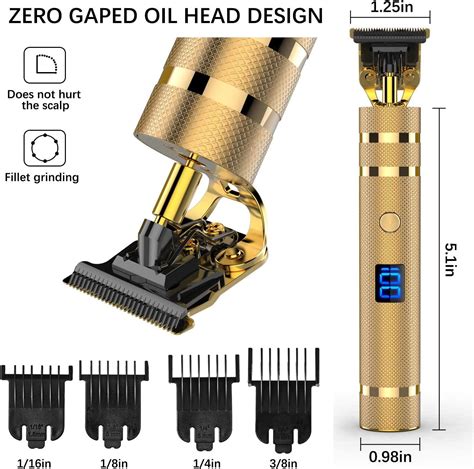 Professional Hair Trimmer For Men Keasen Mens Hair Clippers Zero Gapped