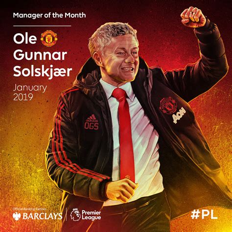 Premier League - Manager of the Month on Behance