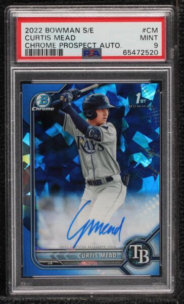 Bowman Sapphire Edition Chrome Prospects Autograph Bspa Cm