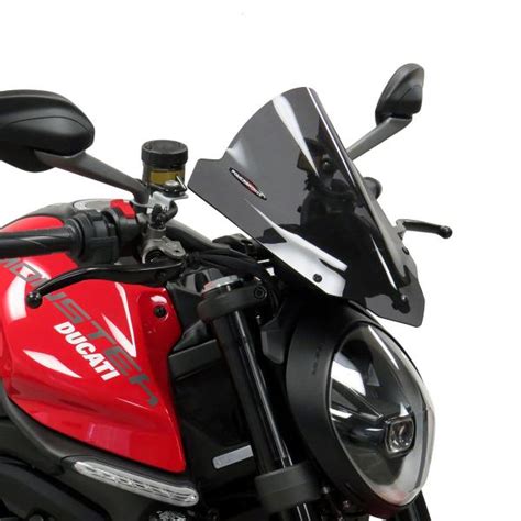 Powerbronze High Naked Dark Tint Screen Ducati Monster Plus