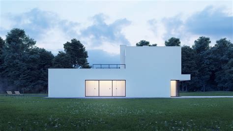 pedjapetkovic | modern minimal white house