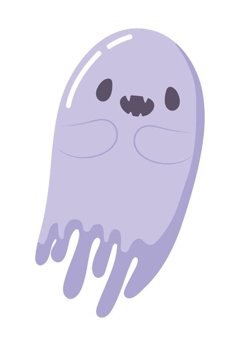 cute ghost isolated icon 13828653 Vector Art at Vecteezy