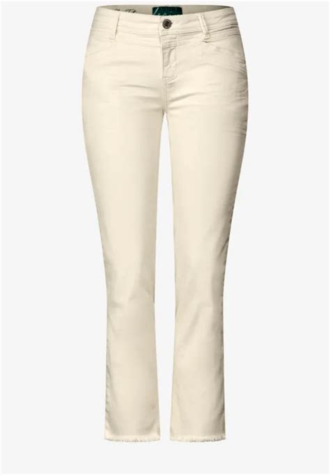 STREET ONE Jean Coupe Slim Beige Pour Femmes En Beige TILLY STREET ONE