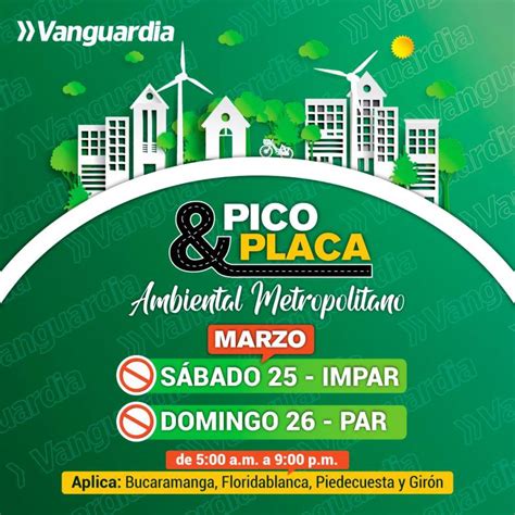 Atento Desde Este S Bado Habr Pico Y Placa Ambiental En