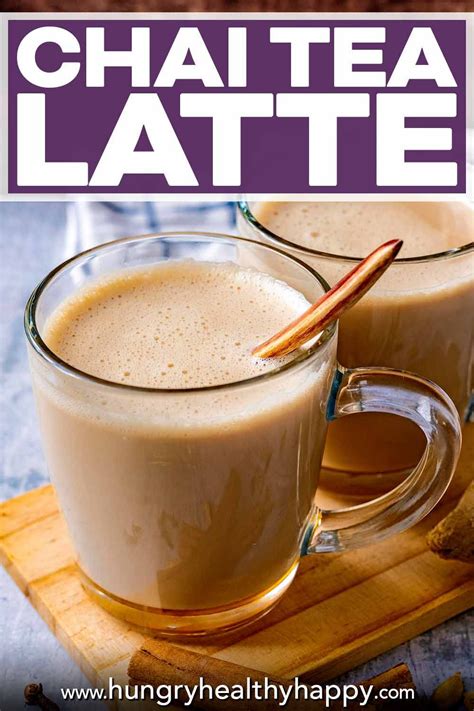 Chai tea latte – Artofit